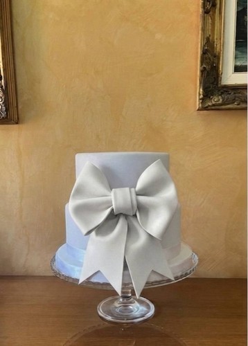 Torta scenografica fiocco - torta,