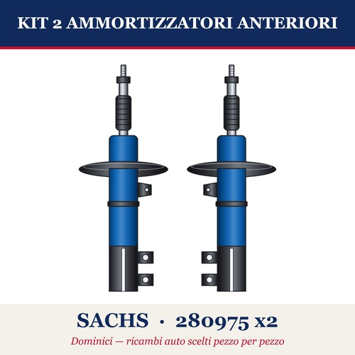 Kit ammortizzatori anteriori - kit,