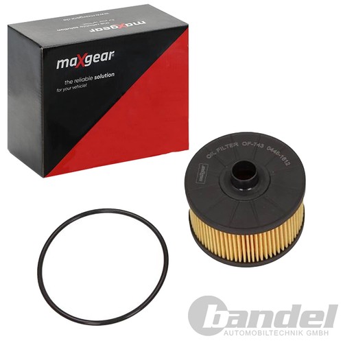 Inserto filtro olio maxgear - inserto,