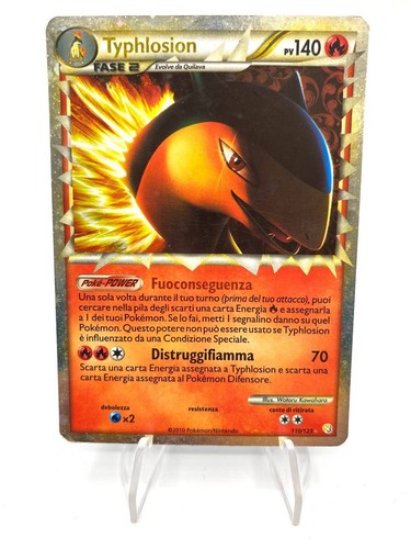Carta pokemon typhlosion - pokemon,