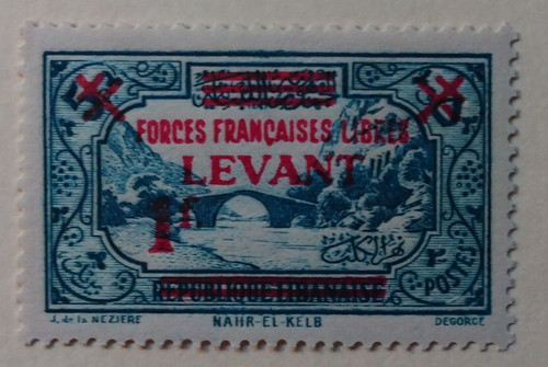 Francobollo francese ww2 - francobollo,