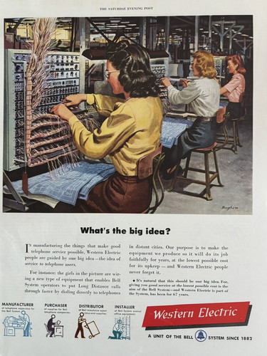 Western electric bell - western, impianto
