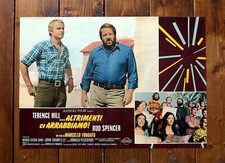 FOTOBUSTA 2 MANIFESTO CINEMA ALTRIMENTI CI ARRABBIAMO HILL SPENCER FILM CULT