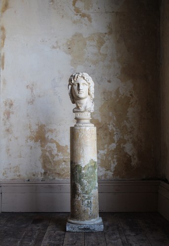 Busto gesso xix - gesso,