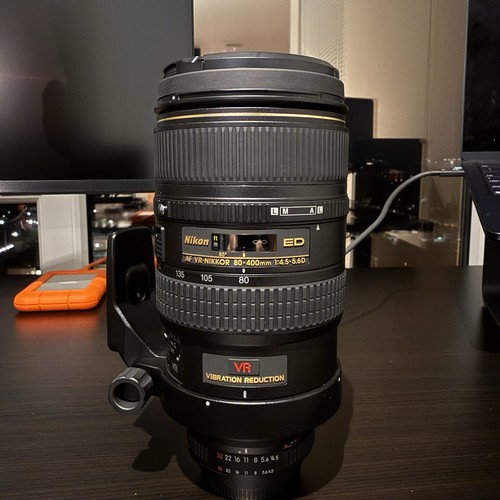 Nikon zoom nikkor 400 - 80-400, mm