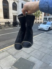Stivaletti chanel pelle - pelle, da