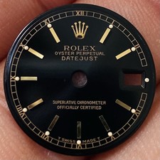 Quadrante nero Rolex da donna