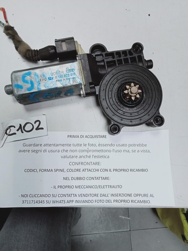 Motorino alzavetro anteriore - motorino,