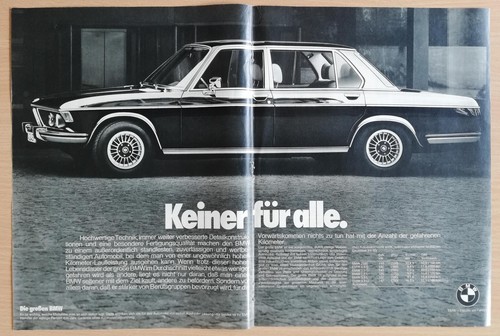 Bmw 2500 pubblicità - 2500-3,3,