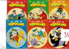 TOPOLINO ALBI  6 FUMETTI