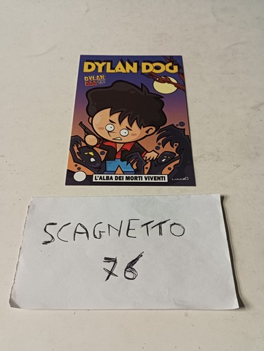Dylan dog cartolina alba - l',