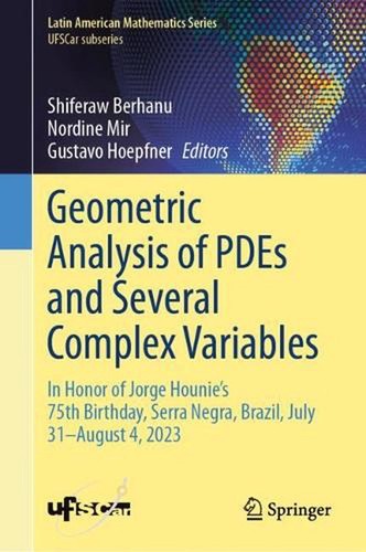 Geometric analysis pdes - of,