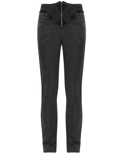 Pantaloni eleganti jacquard