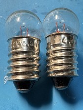 2pz Lampada Lampadina 4,8V