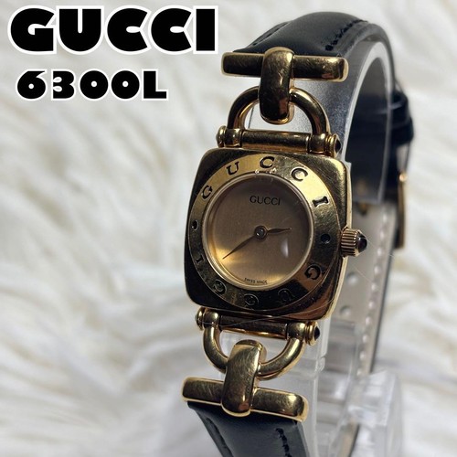 Working gucci 6300l watch - working,