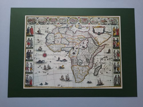 Carte geografiche africa blaeu - carte,