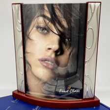 Cornice ricurva Firmata bilaminata in argento 925 mensola comò da arredo salotto