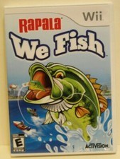  Rapala We Fish Wii Videogioco Activision Arcade Race Completo 