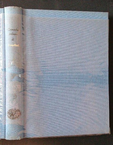 Cronache italiane stendhal - cronache,