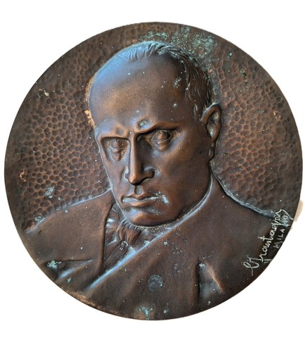 Placca bronzo ventennio - bronzo,