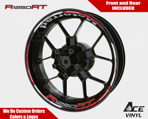 Bmw r1250rt decalcomanie ruota - r1250rt,