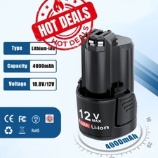 Per Bosch GBA 12V 4000mAH batteria BA-T411 Li-ion GS-R/GD-R/GOP/GSB 10.8V ACCU