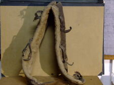 ANTICO  COLLARE GIOGO DA LAVORO  TIRO CAVALLO MULO alpini   CUOIO e stoffa