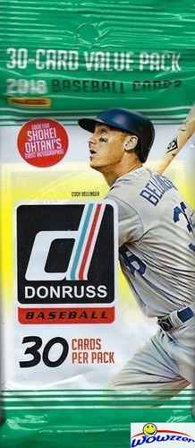 Donruss baseball 2018 enorme - baseball,