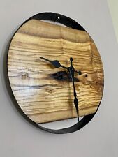 Orologio da parete in legno
