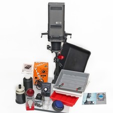 Meopta Opemus 6 Photo Enlarger + Darkroom Equipment Kit- Excelent +