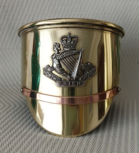 North irish horse brass - "north,