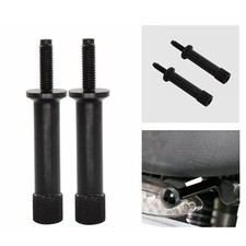 Coppia bulloni sedile sgancio rapido attrezzi lunghi per Triumph Bonneville Scrambler T100