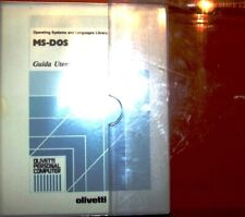 MS DOS GUIDA UTENTE X OLIVETTI M24 0 Olivetti 1985