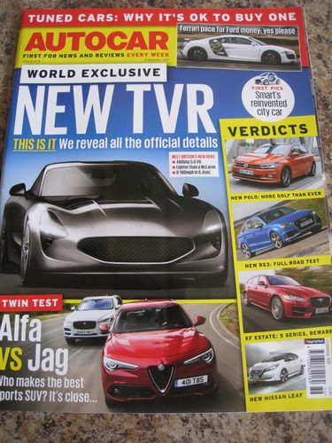 Autocar magazine sep 2017 new - autocar,