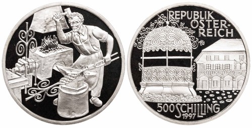 600993 austria 500 scellini - 500,