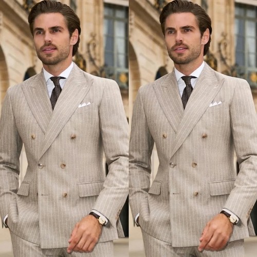 Tuta uomo chic beige - , a