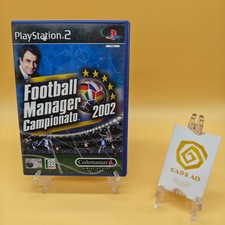 Gioco Football Manager Campionato 2002 Videogioco Sony PS2 Completo Pal Ita