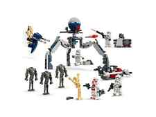 Lego 75372 STAR WARS Clone Trooper & Battle Droid Battle Pack MINIFIGURES