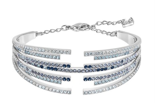 Bracciale swarovski fluidità - bracciale,