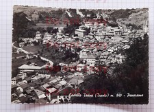 Cartolina Castel Tesino panorama  viaggiata anni '60  da collezione Trentino 
