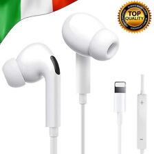 Auricolari con filo per Iphone con microfono Cuffie Sport in-Ear Stereo [MFI]
