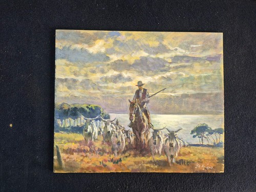Dipinto olio tavola - dipinto,