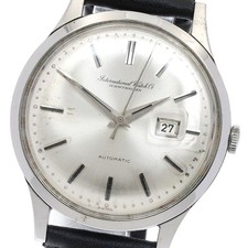 Orologio Uomo Automatico IWC SCHAFFHAUSEN Data Cal.8531 Quadrante Argento_883429