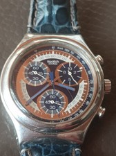 Swatch Irony Chrono SEATRIP YCS102 del 1996 con cinturino in Vera Pelle