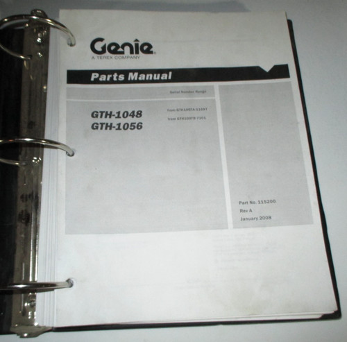 Manuale catalogo ricambi