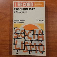 Taccuino 1942 - Pietro Nenni -