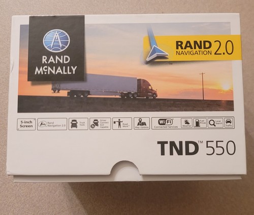 Rand mcnally tnd 550 - rand, tnd-550
