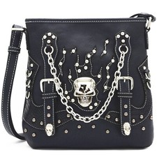 Borsetta donna tracolla punk