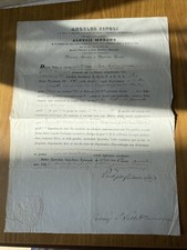 ANTICA LETTERA IN LATINO ANGELUS PINOLI ALOYSII MORENO DEL 1866 88