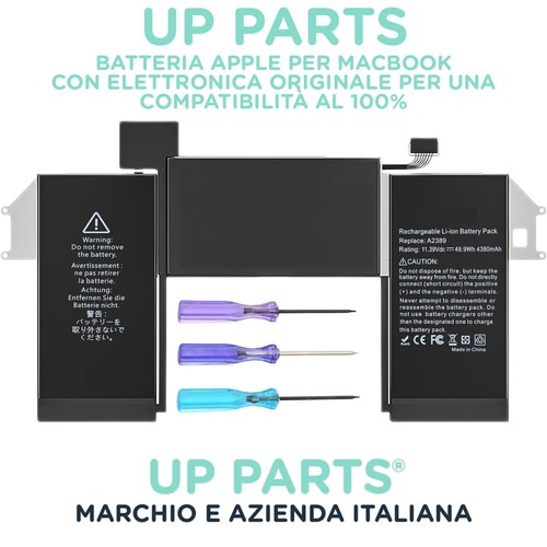 Batteria ricambio a2389 per - di,